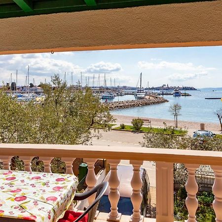 Mare-More Studio W Balcony And Beach Front And View Zadar Exterior foto